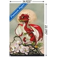 thumbnail image 3 of Stanley Morrison - Apple Dragon Wall Poster, 14.725" x 22.375", 3 of 3