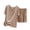 Khaki, variant on Women's Pajama Sets Fashion Solid Color Breathable Pajamas Sets Summer Collared Short Sleeve Sleepwear with Shorts Womens Summer Pajamas