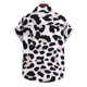 thumbnail image 5 of Camisas Y Playeras Camisa de manga corta con bolsillo de impresión digital 3D para hombre (White, M), 5 of 7