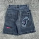 thumbnail image 3 of JNCO-pantalones cortos vaqueros holgados para hombre y mujer, ropa de calle estilo Harajuku, Y2K, Hip Hop, vintage, diseño gótico, baloncesto, 3 of 5