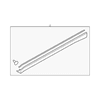 Genuine OE Subaru Rocker Molding - 96051FE100MJ
