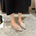 thumbnail image 5 of Sngxgn Flats Shoes for Women, Ballet Flats Shoes with Comfortable , Soft Slip on Dressy Shoes for Casual(Khaki,40), 5 of 6