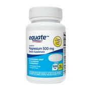 Equate Magnesium Laxative Caplets Dietary Supplement, 500 mg, 55 Count