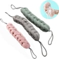 thumbnail image 1 of LoonWear 3 Pieces Mesh Shower Sponge Bath Sponge Back Scrubber, Bath Shower Stretch Braids Mesh Sponge, 1 of 5