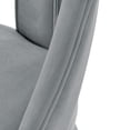 thumbnail image 3 of Manhattan Comfort Modern Neda Velvet Dining Chair in Grey, 3 of 3