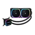 thumbnail image 2 of Enermax AquaFusion 240 ARGB Liquid Cooler w/SquA RGB fans LGA115x/AM4, 2 of 4