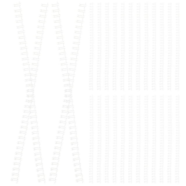 Miangastore 100pcs Loose Leaf Binder Rings Notebook Rings For Diy Projects And Organizing Papers