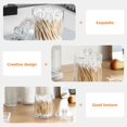thumbnail image 3 of HLONK 2 Pack Boxes Storage Container House Clear with Lid Acrylic Organiser Dust-proof, 3 of 6