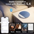 thumbnail image 3 of Pillow Speaker for Sleeping, Bluetooth Under Pillow Speaker with White Noise & Sleep Timer, Ultra-Thin Bed Speaker for Side Sleepers, 48H Battery Life for Adult Kids, 3 of 8