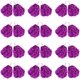 thumbnail image 1 of Pompones de animadora, Pompones de animadora con asa, Accesorios de baile Pompones de animadora, 24pcs ZZBIQS 13,86 x 12,8 x 2,56 pulgadas, 1 of 6
