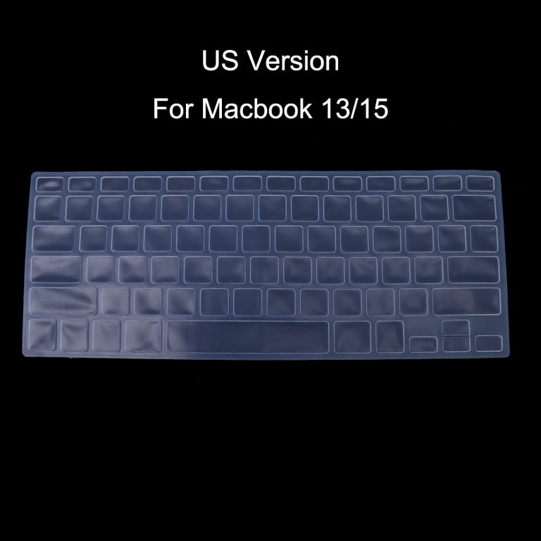 Copertura Tastiera In Silicone KB Covers Per MacBook Pro/Air (Russo) - Argento, Nuova - Foto 3
