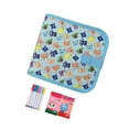 thumbnail image 1 of HILABEE Erasable Doodle Book Set Kids Drawing Writing Board for Car Activity Writing B, 1 of 9