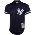 thumbnail image 2 of Men's Mitchell & Ness Don Mattingly Navy New York Yankees Authentic Batting Practice Jersey, 2 of 7