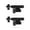 2PCS, variant on Taplcvy Heavy Duty Sliding Door Bolt Latch, Black Barrel Bolt Lock for Fence, Gate, Shed, Barn Door, Thickened Steel Door Lock with Padlock Hole Easy Install