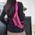 thumbnail image 5 of Waist Pack Splashproof Pack Phone Bag Fashion Travel Belt Bag Large Capacity Sports Bag for Teen Adult Chest Bag, 5 of 9
