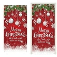 thumbnail image 2 of Santa Claus Door Frame Banner, Funny Merry Christmas Door Covers for Front Doors Decorative, Fall Doors Cover with Reindeer, Indoor and Outdoor Xmas Holiday Party Decor 180.7"x35.4", 2 of 9