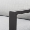 thumbnail image 5 of Tommy Hilfiger Russell Grey Metal Frame Accent Chair Light Grey, 5 of 15