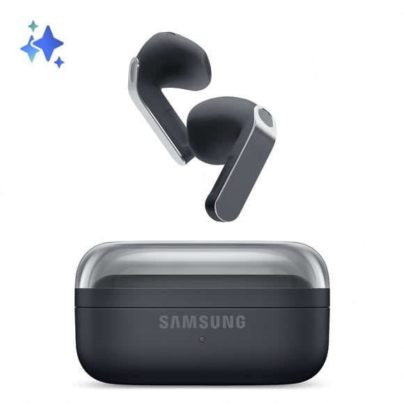 Samsung Galaxy Buds4 Negro Adaptive ANC y Galaxy AI