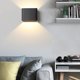 thumbnail image 3 of Lámpara LED colgante de pared para dormitorio luz moderna y sencilla Wdftyju de 2 piezas 7W 220V duradera de larga duración creativa para pasillo escalera, 3 of 9