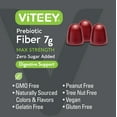 thumbnail image 5 of VITEEY Fiber Gummies 7g, Prebiotic Fiber Supplement, Digestive Health Support, Fruit Flavor, 180 Ct, 5 of 7