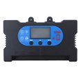 thumbnail image 1 of Mistaha Contrôleur de Charge à Panneau Solaire avec Écran OLED et Multiples Ports de Sortie, Protection contre les Surcharges, Taux de Conversion Élevé - Reconnaissance Automatique 30A/40A 12V/24V - Noir/orange - Matériau ABS -, 1 of 7