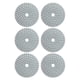 thumbnail image 4 of 10 Uds. Almohadilla de pulido húmedo de diamante de 3 pulgadas discos de molienda suaves accesorios de pulido para granito mármol 3000 granos, 4 of 9