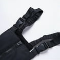 thumbnail image 4 of HCNTES Toddler Kids Snow Bib Overalls Waterproof Adjustable Straps Warm Winter Ski Pants for Outdoor Play(A01-Black,2T), 4 of 6