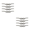 thumbnail image 1 of Speravity Abrazadera de cuerda de amarre para barcos, ganchos de asta de bandera de acero inoxidable 316, herrajes de lona extraíbles, cuerda de Type1 NO1, 1 of 6