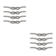 thumbnail image 2 of Speravity Abrazadera de cuerda de amarre para barcos, ganchos de asta de bandera de acero inoxidable 316, herrajes de lona extraíbles, cuerda de Type1 NO1, 2 of 6