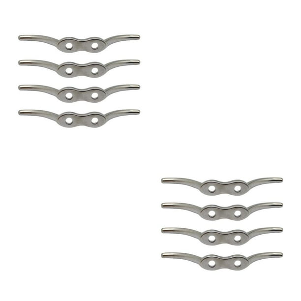 Speravity Abrazadera de cuerda de amarre para barcos, ganchos de asta de bandera de acero inoxidable 316, herrajes de lona extraíbles, cuerda de Type1 NO1