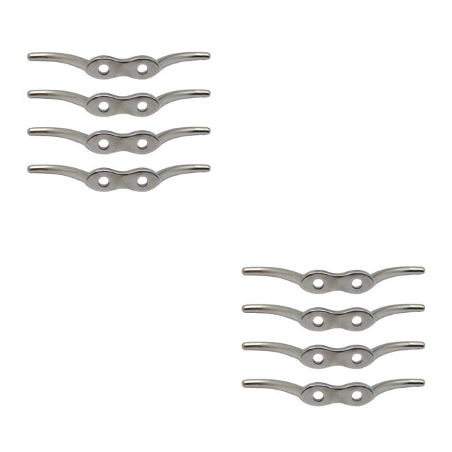 Speravity Abrazadera de cuerda de amarre para barcos, ganchos de asta de bandera de acero inoxidable 316, herrajes de lona extraíbles, cuerda de Type1 NO1