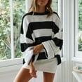 thumbnail image 3 of Suéter de invierno de punto Gibobby con cuello vuelto para mujer negro S, 3 of 5