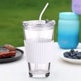 thumbnail image 4 of Taza de café de 450 ml, taza de leche, taza de té, vaso, taza con pajita, taza con tapa, taza de bebida con portavasos, 4 of 5