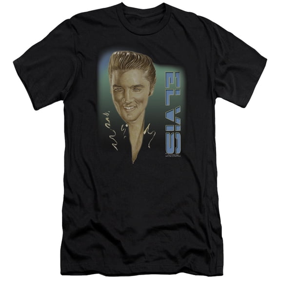 Elvis Presley - Elvis 56 - Premium Slim Fit Short Sleeve Shirt - Large