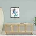 thumbnail image 2 of Trust Your Inner Mermaid Phrase Fairy Tales & Fantasy Graphic Art Luster Gray Framed Art Print Wall Art, 2 of 6