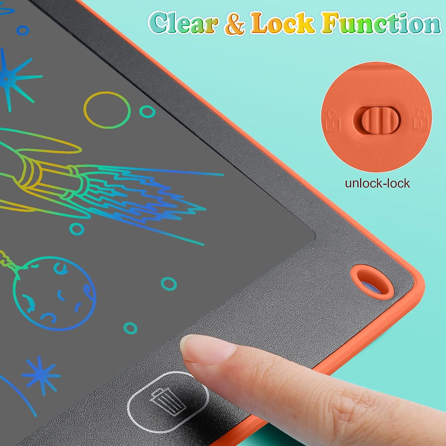 Buy Wholesale China Writing Tablet, 2 Packs Drawing Pads For Kids 3 4 5 6  Years Old 8.5 Inch Colorful Lines Doodle Scribble Boards Educational Toys  Fo & Educational Toys at USD 1