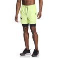 thumbnail image 4 of Reebok Men's and Big Men's Power Up 2-in-1 Woven Shorts (6" Inner, 9" Outer Inseam), Sizes XS-3XL, 4 of 6
