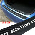 thumbnail image 2 of Upgrade Your Car's Rear Trunk with Easy to install Carbon Fiber Bumper Trim, 2 of 7