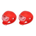 thumbnail image 1 of Led Bike Lights Bike Light Set with Waterproof Led Front Silicone Snap-on Safety Lights for Night Riding Cycling 2pcs Lightweight Versatile Bicycle, 1 of 8