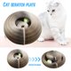 thumbnail image 1 of Rascador de gato de órgano mágico, juguete para gato con campana, garra de molienda para gato, marco de escalada para gato, arena para gato corrugada redonda, juguete para rascar gato Tan Jianjun unisex, 1 of 1