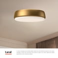 thumbnail image 4 of FM503509MB-Alora Lighting-Laval - 17W LED Flush Mount-2.38 Inches Tall and 9.13 Inches Wide-Matte Black Finish, 4 of 7