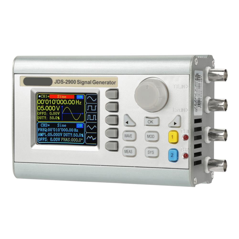 Brrnoo DDS Signal Generator Counter Digital Control Sine Frequency Dual