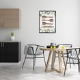 thumbnail image 3 of Stupell Industries Kitchen Utensils & Roses Botanical & Floral Painting Black Framed Art Print Wall Art, 24 x 30, 3 of 9