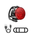 thumbnail image 1 of SUTENGDA 1 set USB Rechargeable Bike Light Set - Front Headlight and Back Taillight for Safe Night Cycling - Portable and Rotatable Bicycle Lighting Accessories, 1 of 6