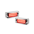 thumbnail image 1 of 6 Plafones de 12 Led Lateral Rectangular Fija Estrobo 12-24v  Malubero Rosa, 1 of 2