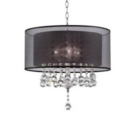 

19 in. Effleurer Crystal Ceiling Lamp
