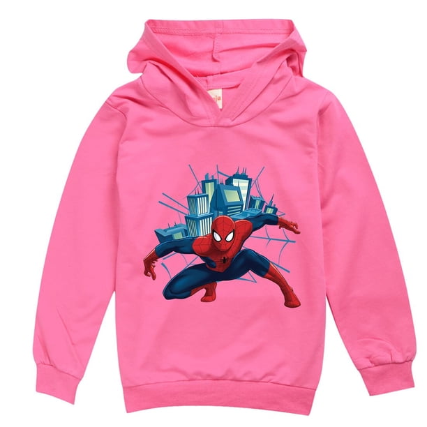 Sudadera Spiderman Marvel Spider-Man - Conjunto De Sudadera Y Pantalones De 2 Piezas Para Niños Pequeños Y Grandes, Azul Chandal Spiderman Niño Sudadera Spiderman Marvel Spider-Man - Conjunto De Sudadera Y Pantalones De 2 Piezas Para Niños Pequeños Y Grandes, Azul Chandal Spiderman Niño