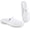 White, variant on Women's Jelly Mesh Mule Sandals, Hollow Out Breathable Flat Shoes, Closed Toe Slip-on Sandals, Waterproof Anti-slip Summer Beach Casual Shoes for Outdoor Daily Wear