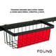 thumbnail image 4 of Escurridor De Trastes Moderno  Found Escurridor de Platos Acero Inoxidable Para Fregadero Escurre Cubiertos 3 Niveles con Largo Ajustable 65-80 cm Escurridor de Vasos Elegante, 4 of 8