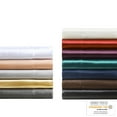 Satin Microfiber Sheet Set Comfort Classics, King, Gold